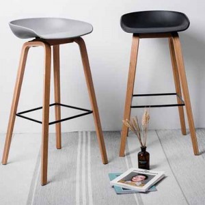 Tokyo Wooden Bar Stool